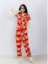 Bộ Pijama ngắn tay Đỏ L