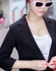 Áo Vest Blazer tay lỡ Đen L