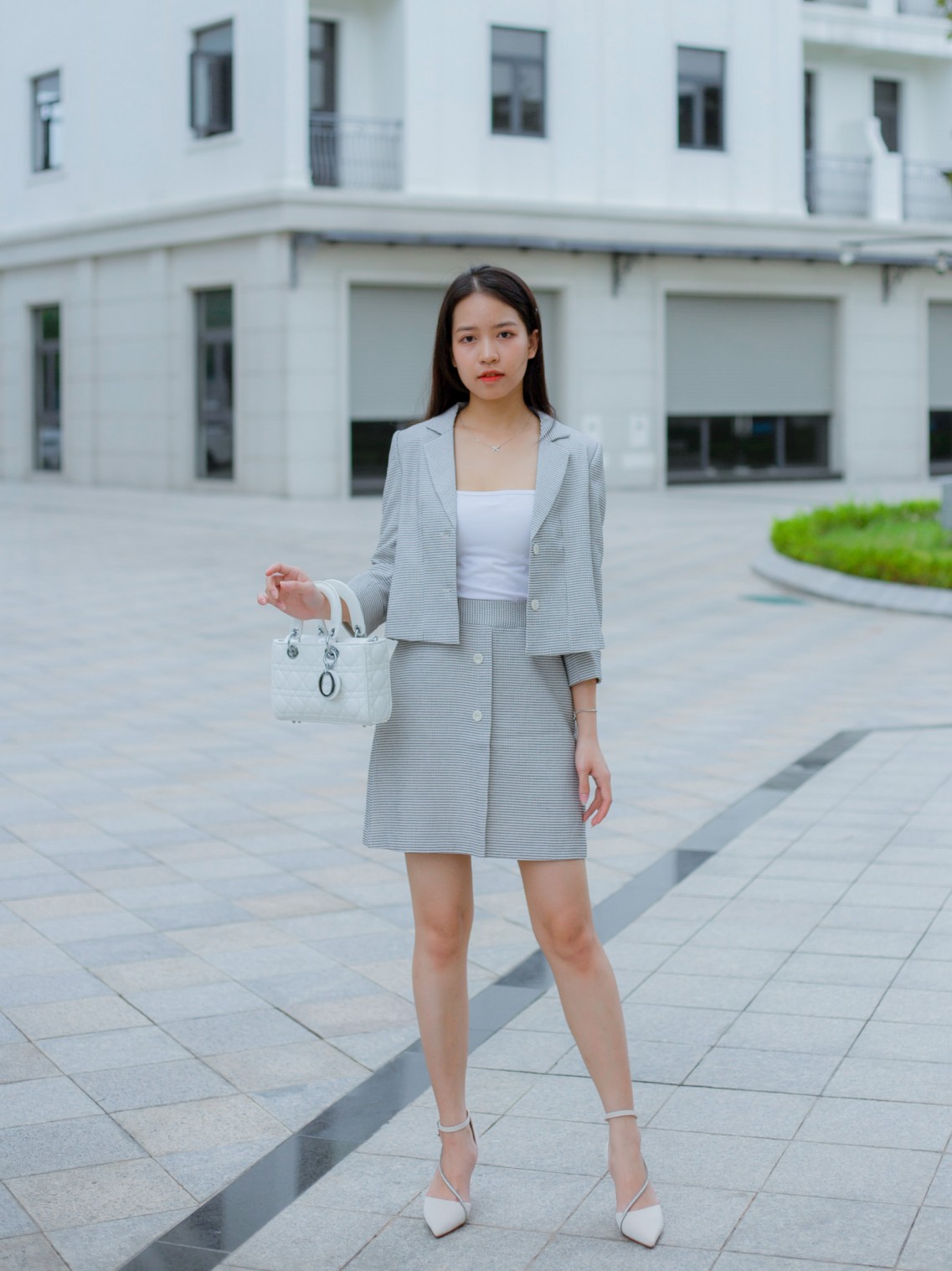 Áo Vest Limen Sọc Trắng L