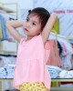 Áo sát nách Trẻ em Hồng 120 Áo sát nách Trẻ em Hồng 120