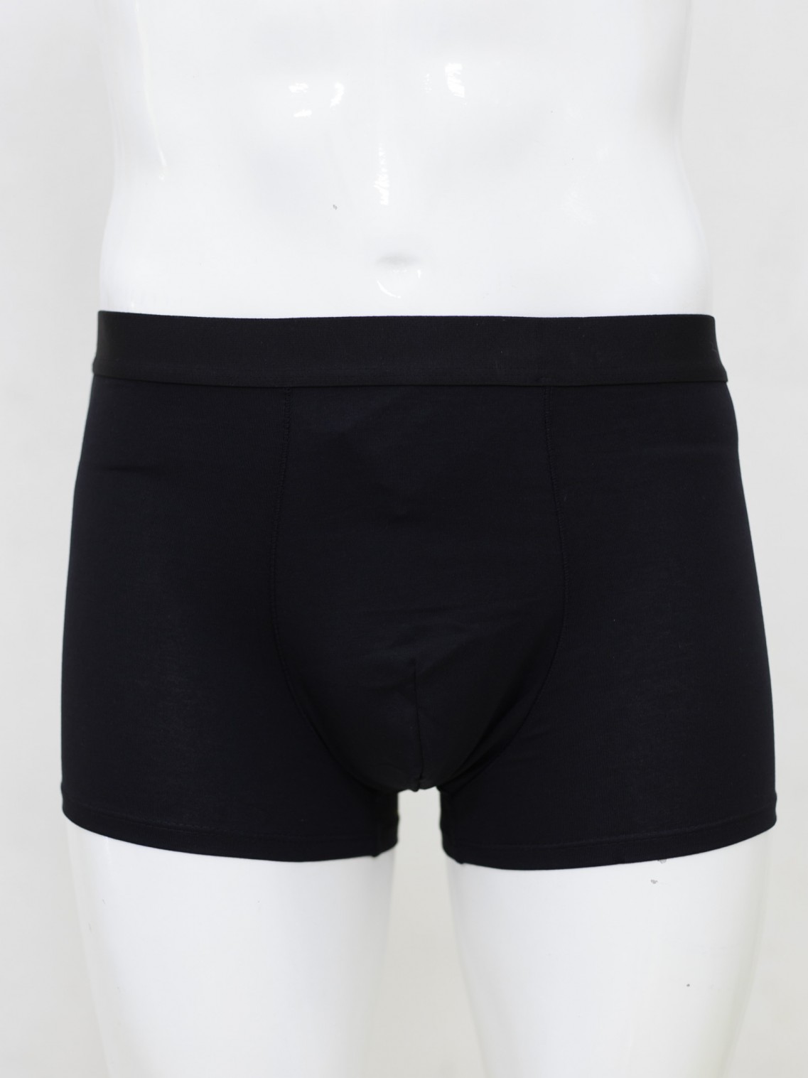 Quần lót nam Boxer Cotton Đen XL