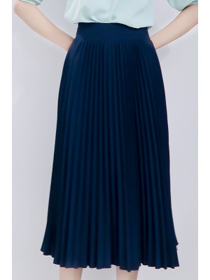 Chân váy Xếp ly Xanh than L