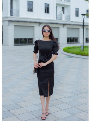 Váy peplum Body Đen L