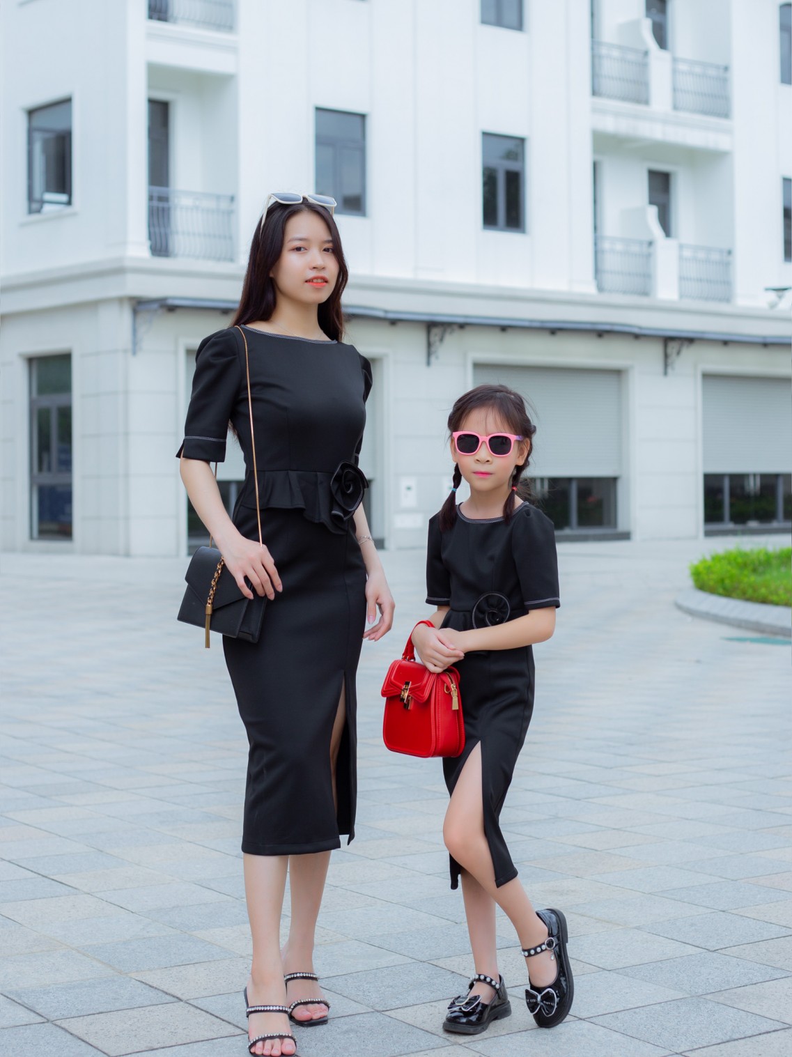 Váy peplum Body Đen L